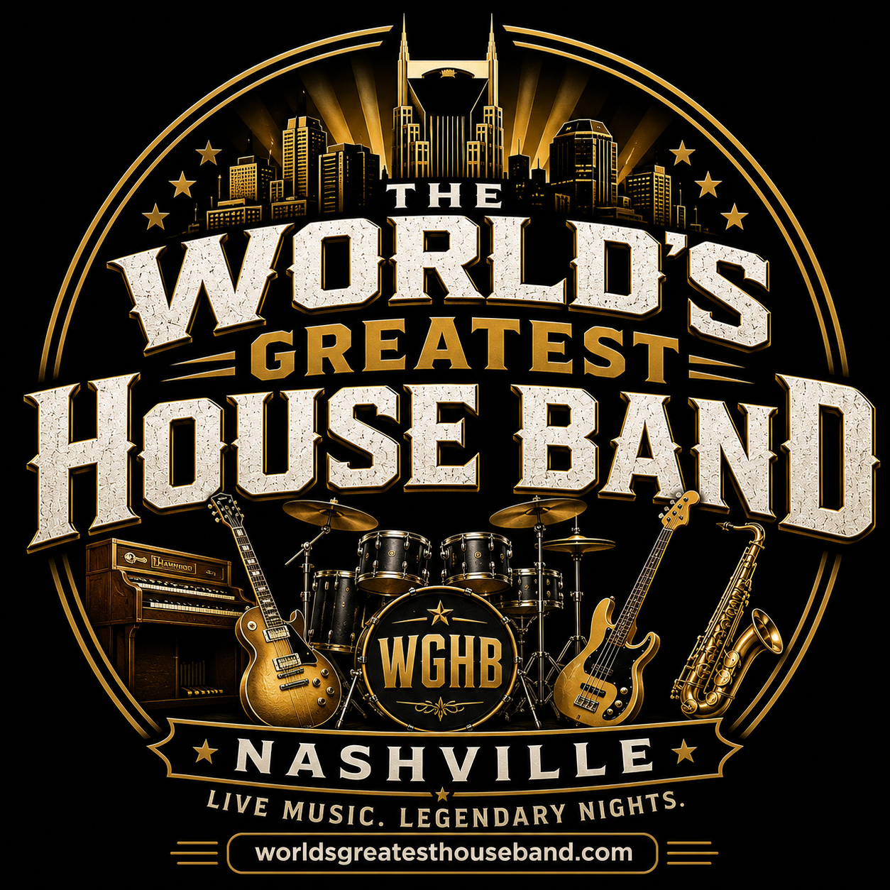 The World’s Greatest House Band Nashville logo